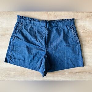 J. Crew Navy Flat Front Shorts
